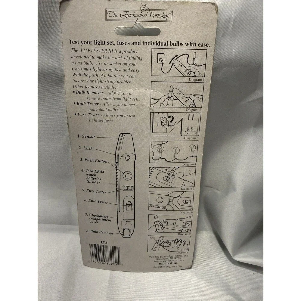 Lite Tester Plus The Enchanted Workshop LT3, 4 Functions New- Vintage